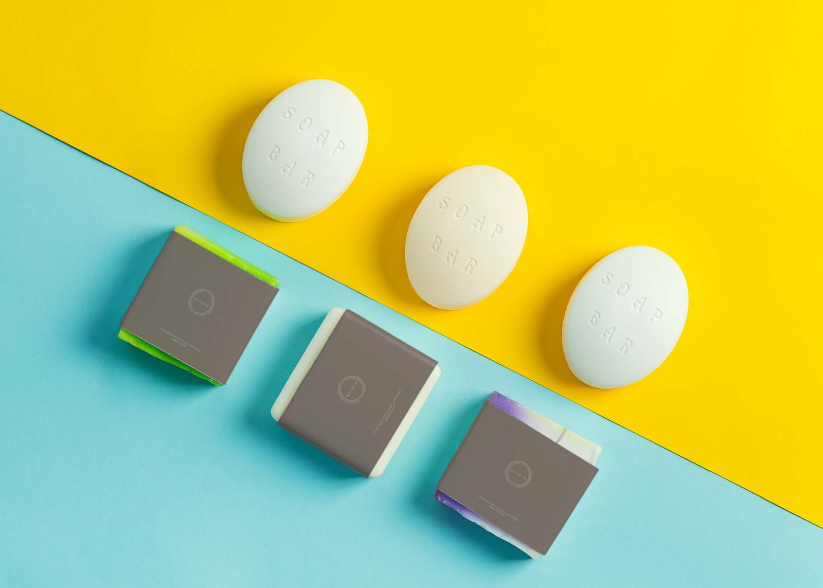 Free Soap Label Mockup