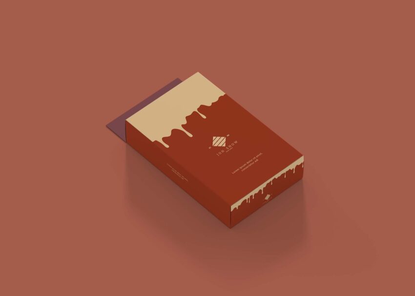 Free Tablet Pill Box Mockup