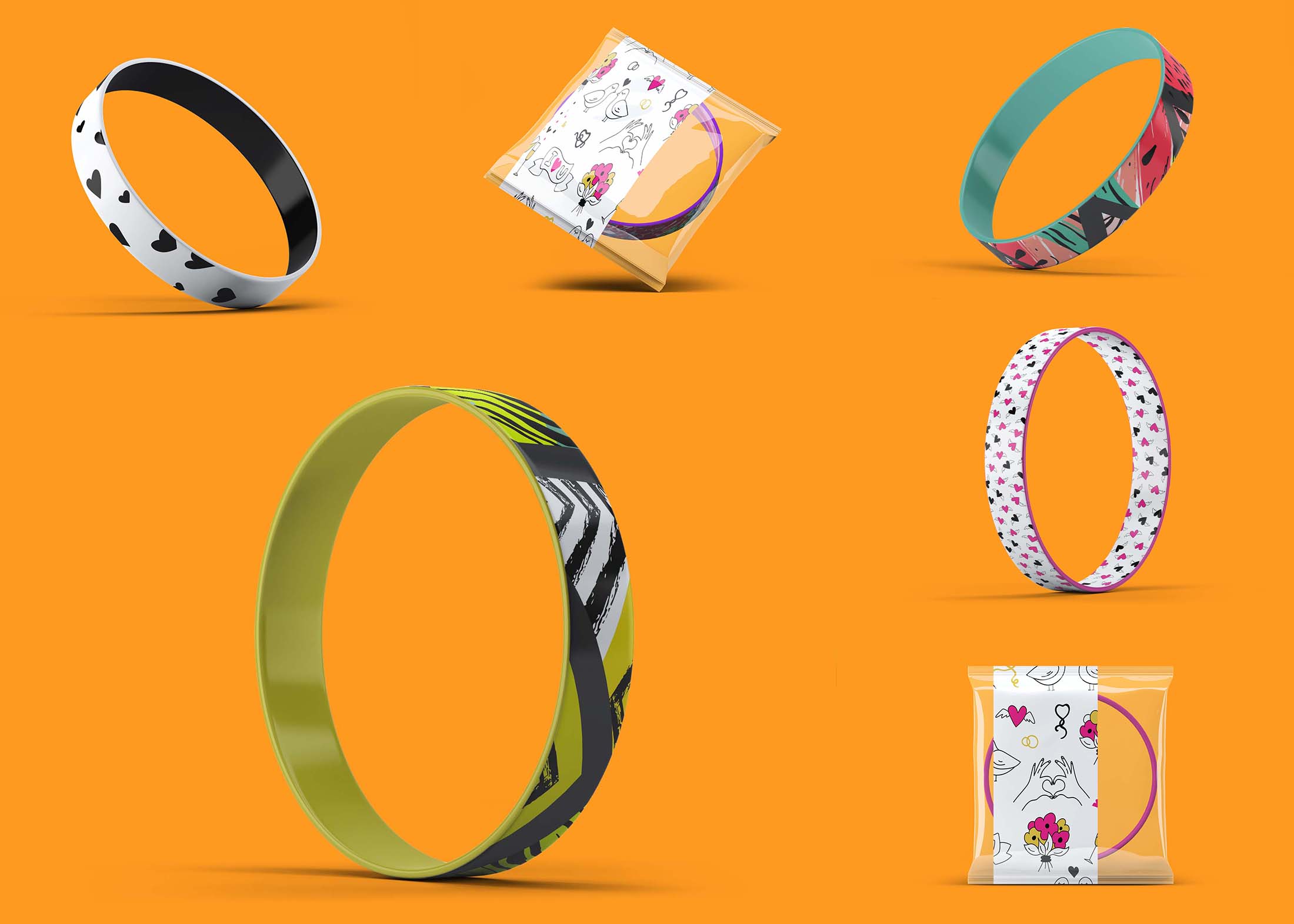 Wristband Mockup (PSD)