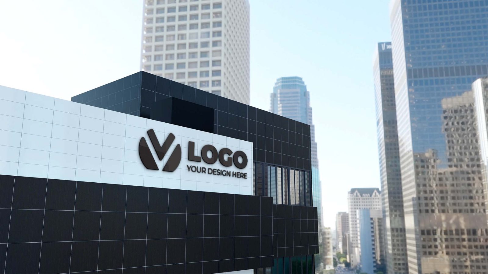 Building Logo Mockup