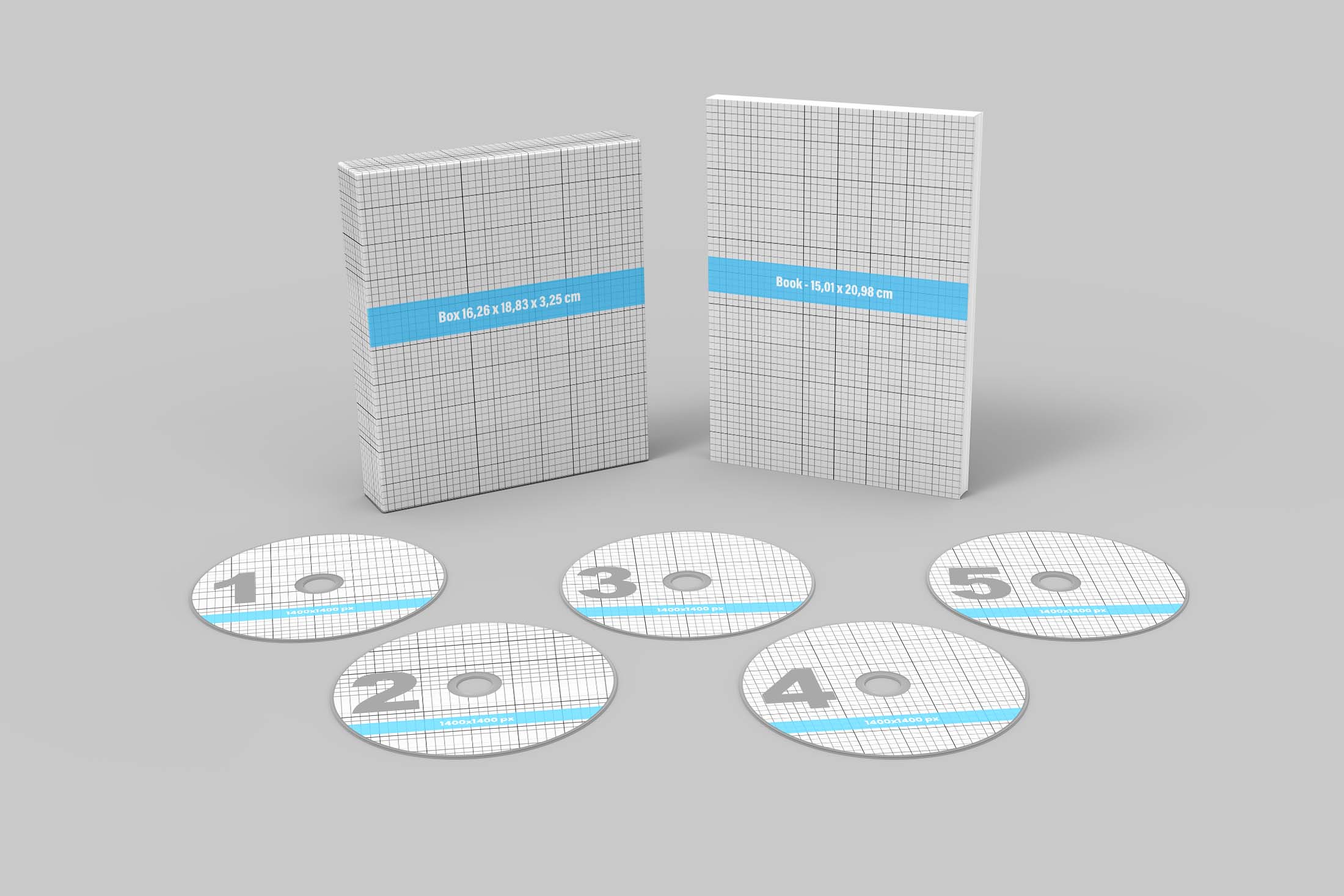 CD -DVD Brnading Mockup