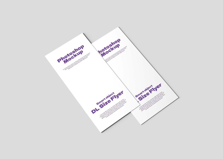 DL Flyer Mockup (PSD)