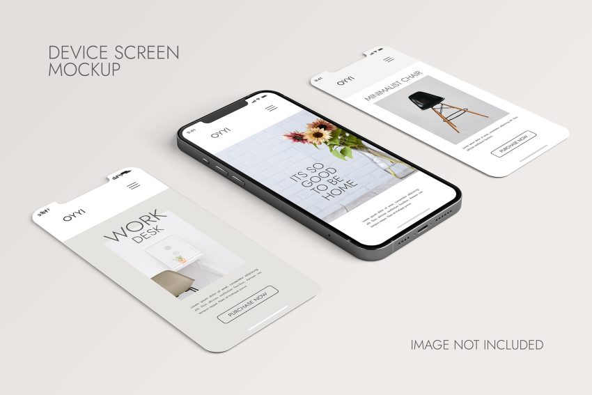 Mobile Screen Mockup