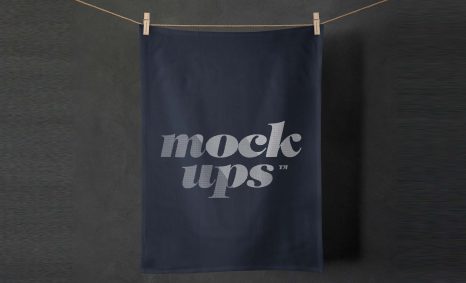 Towel Design Mockup