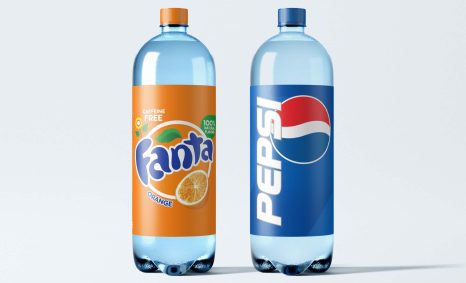 Pepsi - Fanta Bottle Mockup