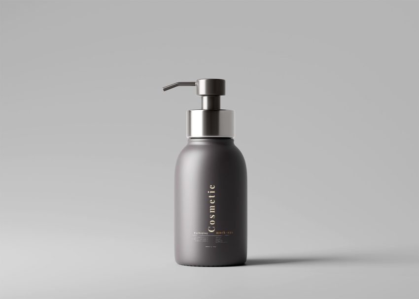 Pump Bottle Mockup