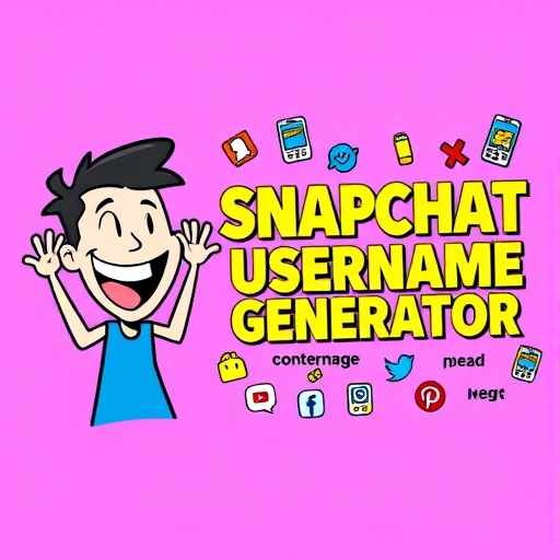 Snapchat Username Generator